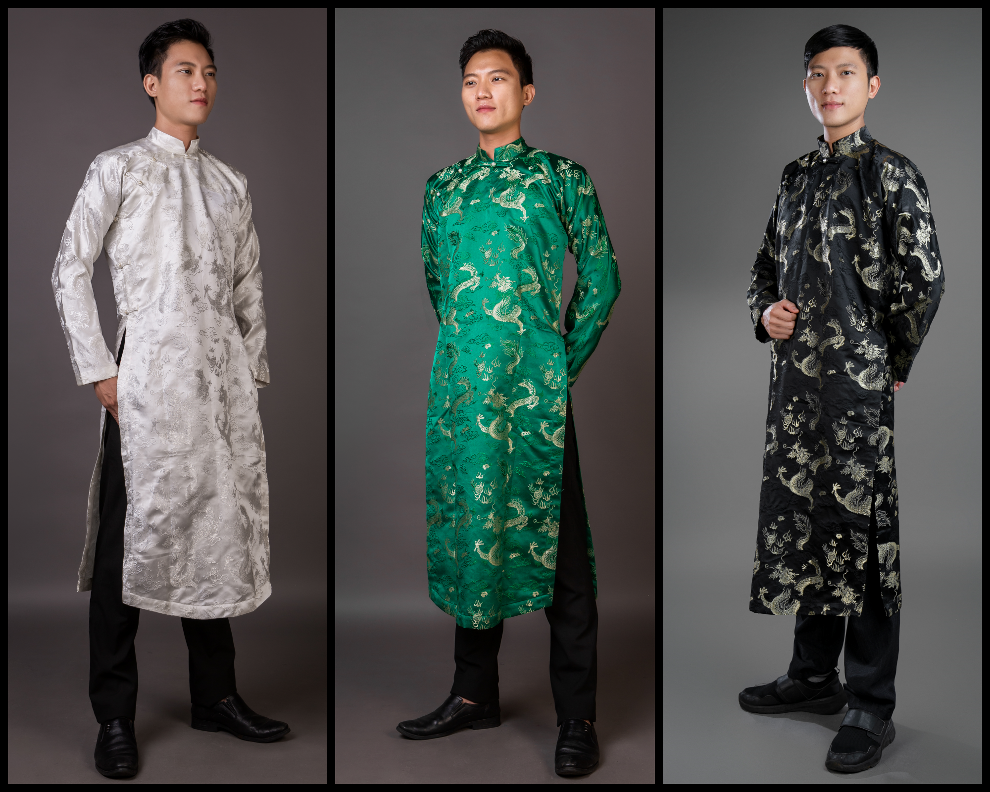 Ao dai men best sale