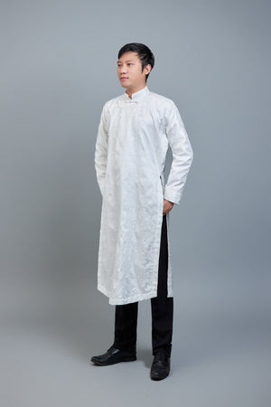 Men's ao dai. Vietnamese national clothing. Free custom fit.