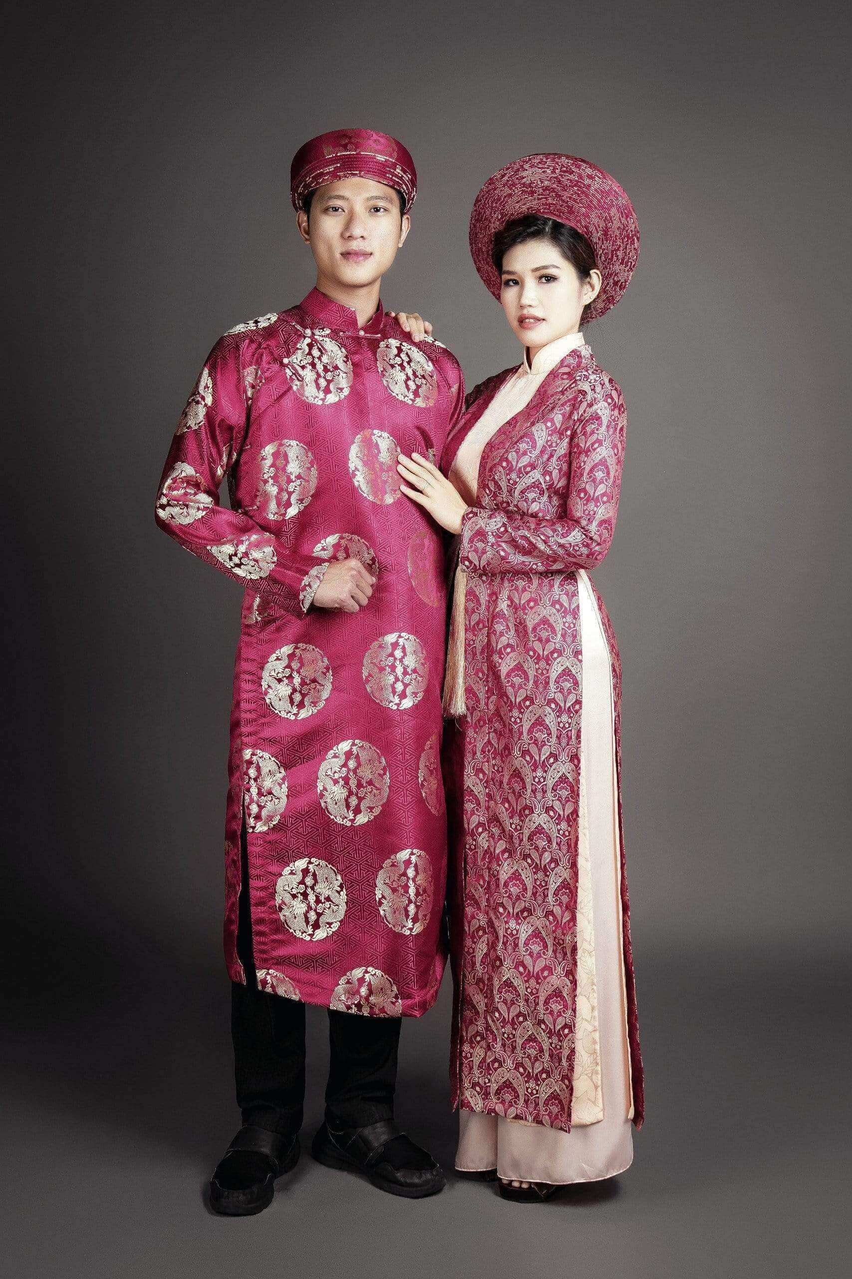 Wedding Ao Dai package. All inclusive: Women's & men's ao dai, and Wom -  Mark&Vy Ao Dai
